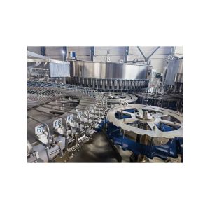 72 Heads Fresh Fruit Juice Bottling Plant with Filling Material Beer and