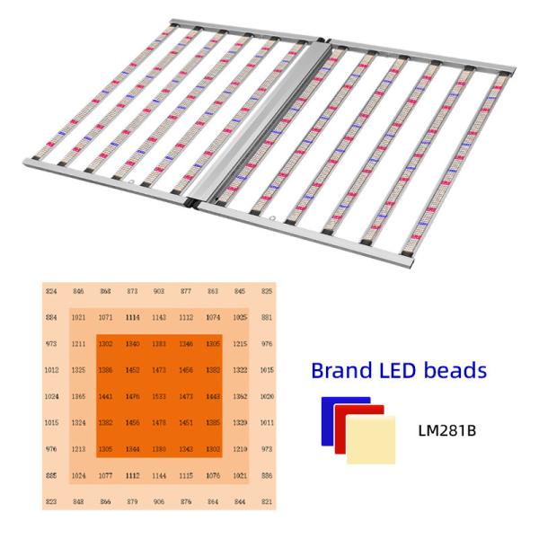 Quality 1000W Dimmable LED Grow Lights One Channel With Timer IP54 Indoor Foldable 1000w UV Grow Light wholesale