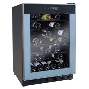 52 Bottles Single Zone Beverage Cooler Refrigerator With High Working Efficiency