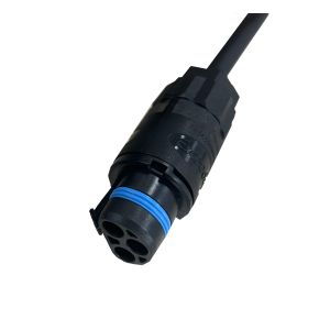 16A 250V 3C*2.5MM² UL94V0 IP68 European Standard Dual Plug Power Harness With 1