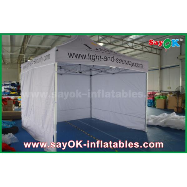 Easy Up Pop Up Tent White Promtional Aluminum Folding Tent Canopy Tent For Advertising
