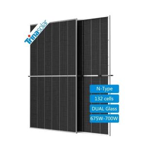 China POE/EVA Encapsulant Material 675W 685W 695W 700W Trina Solar Pv Panels for Solar Farms on sale