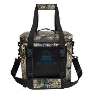 21 Liters Portable Soft Sided Cooler Leaf Pattern Camouflage Color