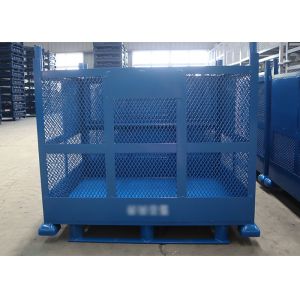 Stackable Forklift Stillage Bin Mesh Pallet Cages Drop Front