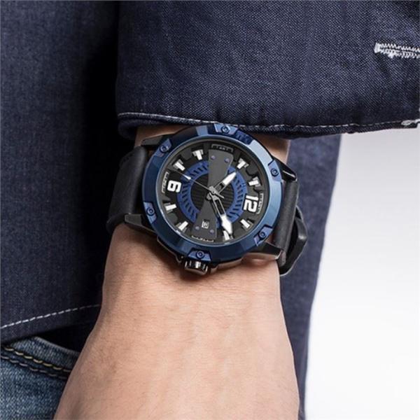 225mm Length Sports Quartz Watch Student Large Dial Anti Sweat ROHS