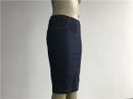 Pull On Denim Jeans Womens Pencil Skirts With Non Functional Front Pocket