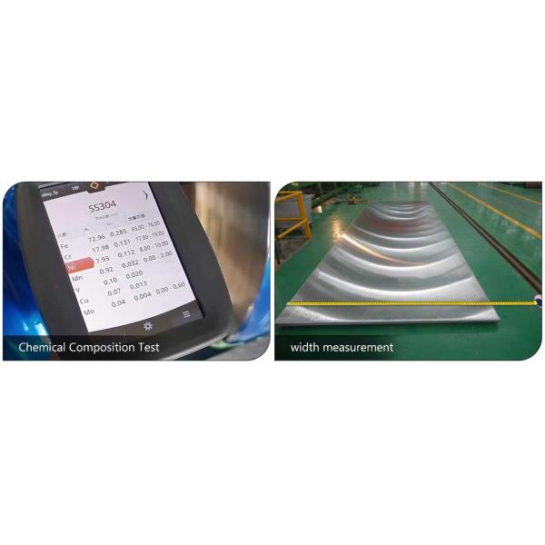 Factory with mirror stainless steel plate and protective film