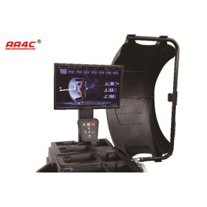 AA4C full automatic wheel balancer with automatic electromagnetic brake AA