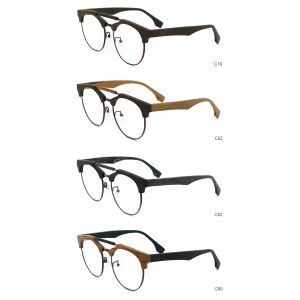 Cheap And Fine Imitation Wood Acetate Optical Glasses Frame MR 0366