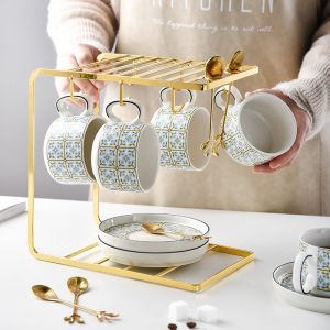 Custom Printed Tea Cups And Saucers Drinkware Type Cups Saucers For Business