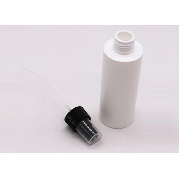 Quality 100ml White HDPE Plastic Bottles Glossy Surface Treatment With Sprayer wholesale