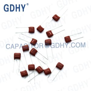 China P10mm 630V104J CBB22 0.1uF CBB Polypropylene Film Capacitor on sale