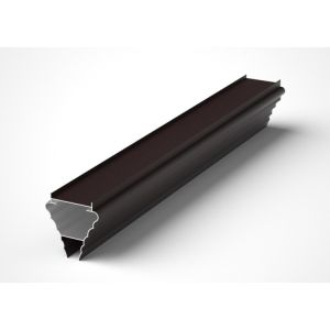 Frosted Fabric Conservatory Aluminium Profiles Wood Finished Waterproof