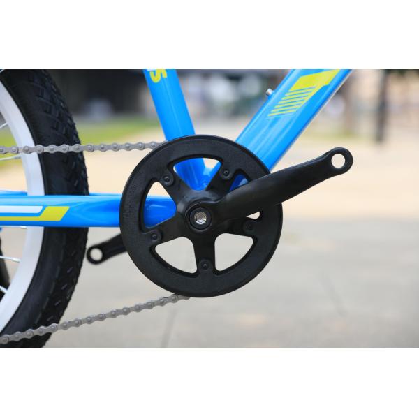 20 Inch Kids Bike Soft-tail Frame Red/Blue Training Wheels 3-8 Year Olds