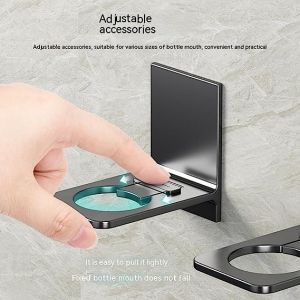 6Pcs Shower Soap Dispenser Holder for On Walls Shampoo Standing Shelf Storage