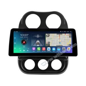 12.3" Smart Ultra Wide Screen For Jeep Compass Patriot 2009-2016 Car Multimedia