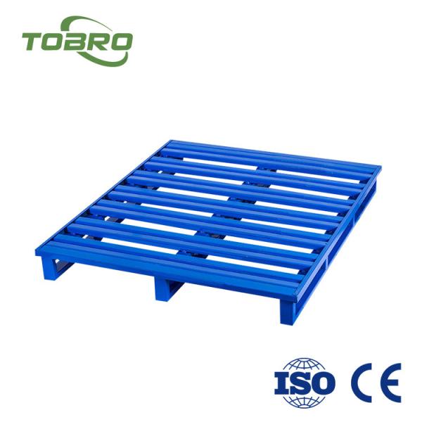 Quality Foldable Steel Pallet Mesh Box Pallet Industrial Stackable Metal Wire Mesh Pallet Cage wholesale