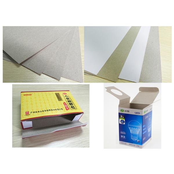 Moisture Proof Shipping Boxes Cardboard , White Paper Board Sheets 350 Gsm
