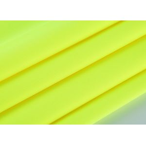Bright Fluorescent Yellow Reflective Fabric For Police Uniform