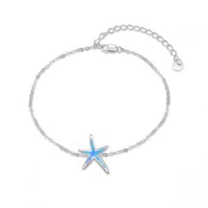 Cheap Starfish Bracelet Opal Bracelets for Women Girls Fine Jewelry Birthday Mother