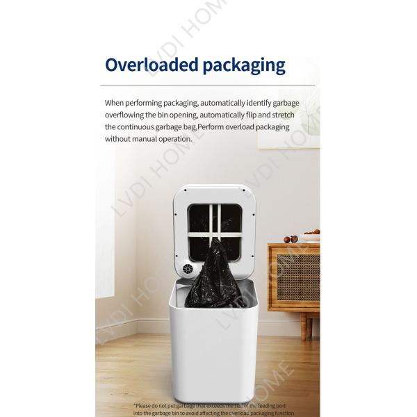 20l Smart Motion Sensor Automatic Lid Trash Can Smart Waste Bin Motion Sense