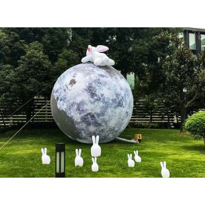 Inflatable Large LED Ball Luminous Moon Lamp Lantern Mid-Autumn Festival