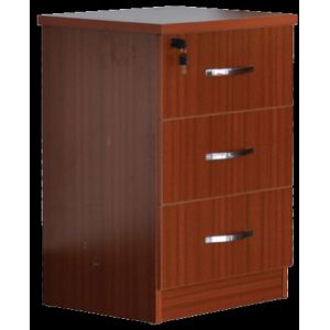 Cheap Red Medical Hospital Bedside Table With Locking Drawer 500x450x760mm for sale