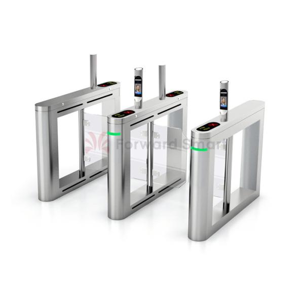 Quality Face Recognition Access Control QR Bar Code Swing Turnstile Gate wholesale