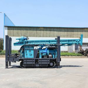 Bore Depth 280m Deep Rock Water Well Drilling Rig Machine With 70KW Engine