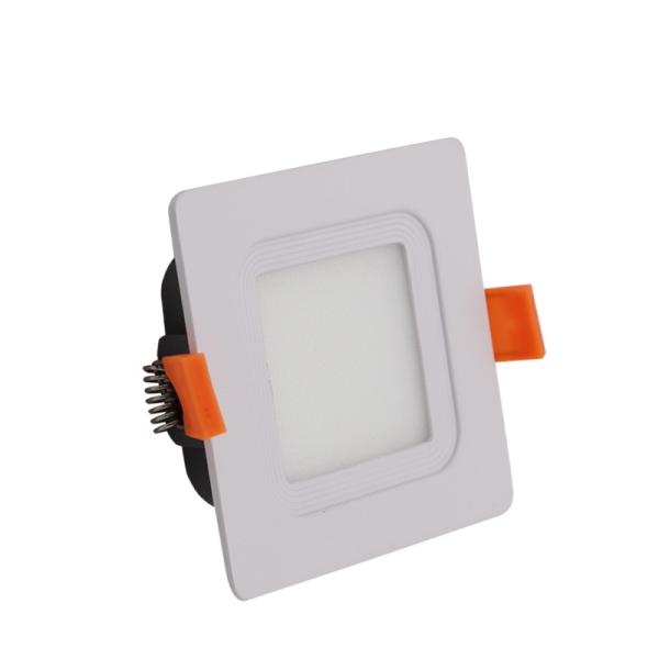 Quality Cool White Surface Mounted Square LED Light Fixture Ultra Thin LED Downlight Panel Light wholesale