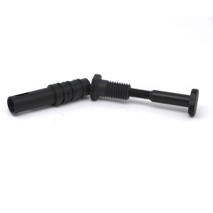 High Hardness Titanium Flare Nut Connector Custom Treatment For Machine