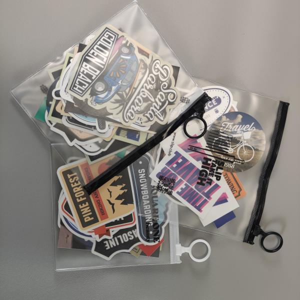 Quality Lightweight and Portable PVC Zipper Bags for Easy Carrying and Storage of Your Collection wholesale