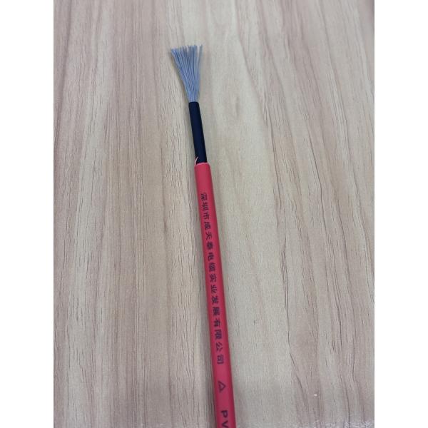 PV1-F 1x4mm^2 Solar Power Cable Using For Solar Panel Tinned Copper Wire