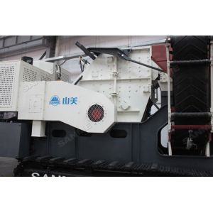 Mining Sand 480t/H Slaked Lime Crawler Impact Crusher