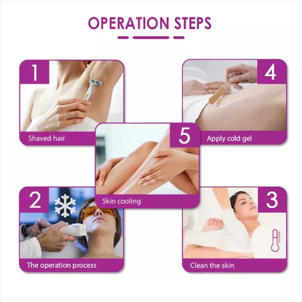 Professional Portable Diode Laser Hair Removal 755 nm 808 nm 1064 nm 808nm laser hair removal Machine