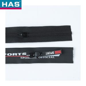 Smooth Teeth Waterproof Nylon TPU Zipper Tape Color Customers' Color Sample For