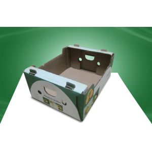Water - ink Printing Corrugated Carton Boxes , Recyclable Paper Box for Shipment