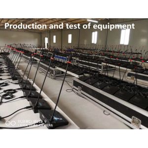 XLR 6.3mm Jack Gooseneck Conference Microphone Wired Conference System CE ROHS