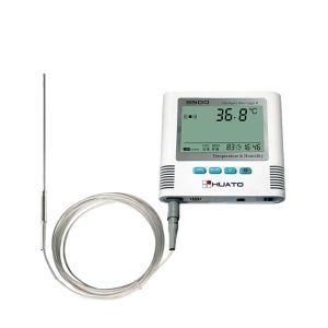 External Single PT100 Temperature Sensor , Portable Temperature Data Logger