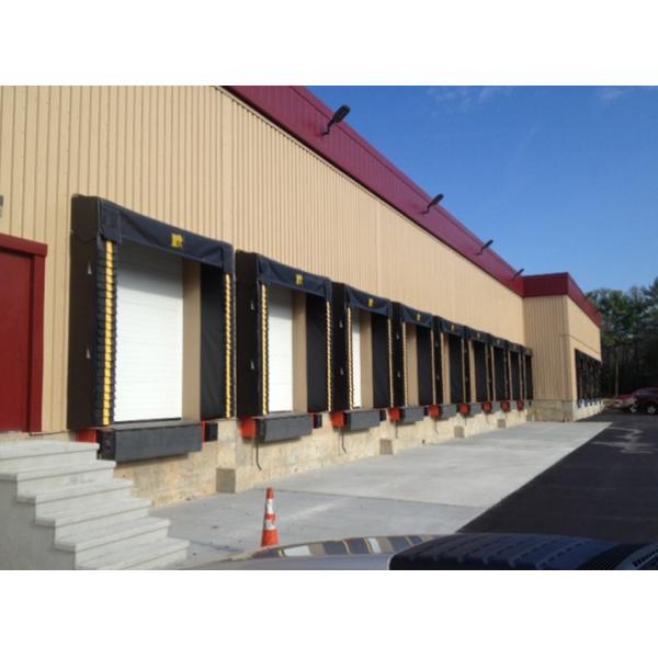 Extended Pvc Dock Door Shelter With Extended Functionality Cold Freezer