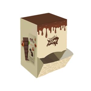 Sandy Matte Custom Dispenser Boxes Branded Cardboard Display Packaging Printing