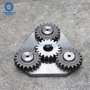 YN32W01019F1 1st 2nd Stage Planet Carrier With Sun SK200-6 Excavator Swing Gear