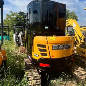 Cheap SANY SY35U 0.12m³ Bucket Capacity Used Crawl Excavator Compact Machine for sale
