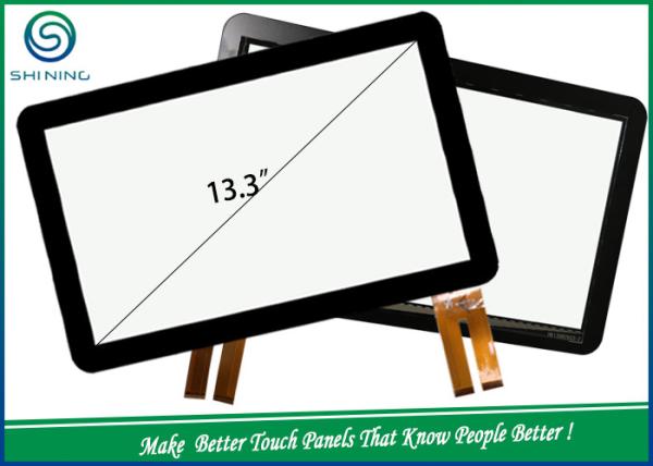 Quality USB Port 13.3'' Projected Capacitive Touch Screen With Cover Glass And Sensor Structure For Industrial Computer wholesale