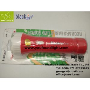 BN-107 Home Emergency Lighting Rechargeable Torch LED Flashlight