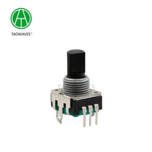12mm 3 Pin Incremental Encoder Switch For Audio Devices Contact Readout Mode