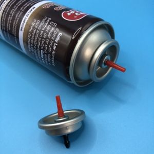 Normal Temperature Gas Lighter Refill Valve Plastic or Metal Stem Material One Inch