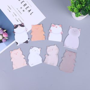 Cute Animal Cartoon Notepads Printed Custom Shaped Stationery Sticky Notes