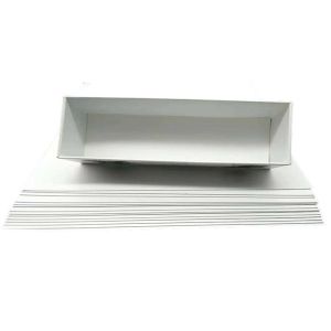 TWO SIDE COATED 450GSM WHITE BACK DUPLEX BOARD PAPER FOR PACKAGE BOXES