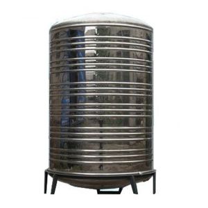 High Performance Round Metal Water Tank No Dirt Easy To Clean Smooth Surface